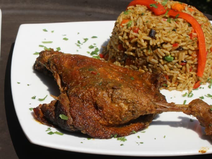 arroz con pato